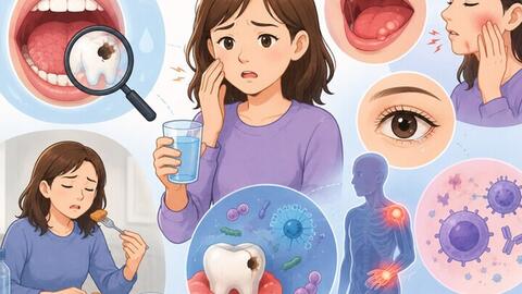 Khô miệng, sâu răng tái diễn có thể là dấu hiệu bệnh tự miễn