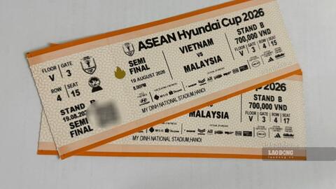 Vé chợ đen trận tuyển Việt Nam vs Malaysia bán kết lượt về ASEAN Cup tăng phi mã