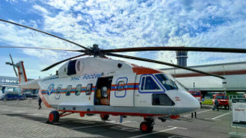 Rostec tự hào giới thiệu trực thăng Mi-38PS Arctic với tầm bay lập kỷ lục