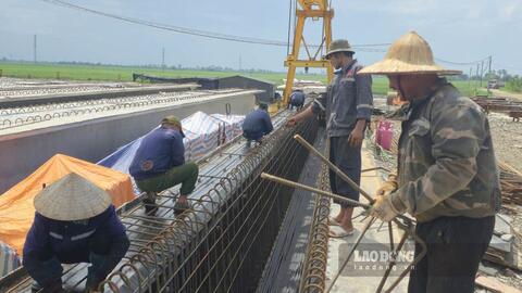 Cao tốc hơn 9.100 tỉ đồng qua Ninh Bình tăng tốc thi công