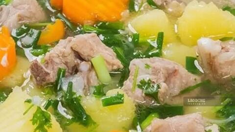 Cách hỗ trợ giảm đau xương khớp bằng các món canh dễ làm