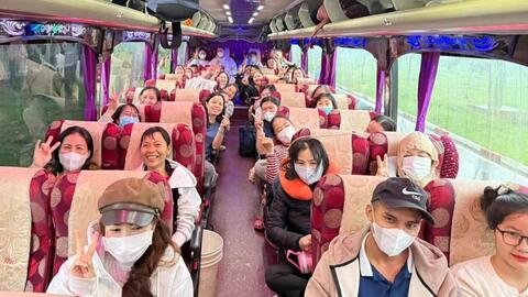 Công ty giày ở Đồng Nai đưa 650 công nhân đi du lịch Đà Lạt