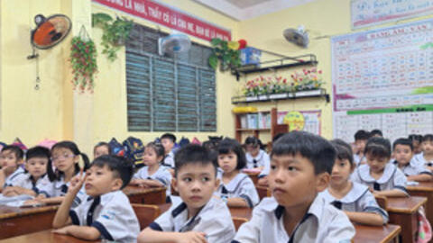 Hơn 721.000 trẻ em và học sinh An Giang đến trường trong năm học mới
