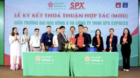 SPX Express cùng Đại học Đông Á hợp tác phát triển nguồn nhân lực logistics