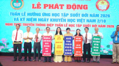 Khuyến học, khuyến tài, xây dựng xã hội học tập tại TP Cần Thơ có nhiều khởi sắc