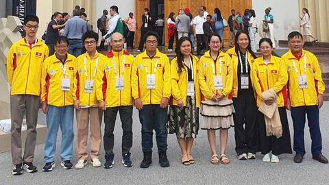 Kỳ thủ Đầu Khương Duy tăng elo sau giải cờ vua Olympiad 2026