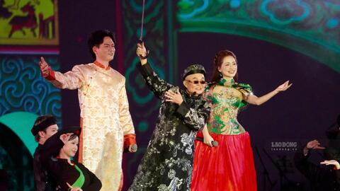 NSƯT Xuân Hinh, Hòa Minzy, Tuấn Cry mang “Bắc Bling” đến Hoàng thành Thăng Long