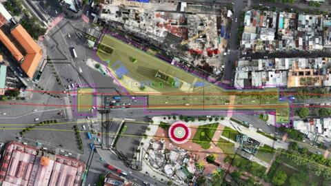 Metro số 4 TPHCM xuyên trung tâm với 3 ga ngầm, kết nối nhiều tuyến metro