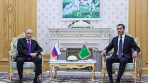 Tổng thống Nga có cuộc gặp song phương với Tổng thống Turkmenistan