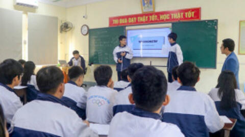 Để tiếng Anh thành ngôn ngữ thứ hai từ những lớp học thật
