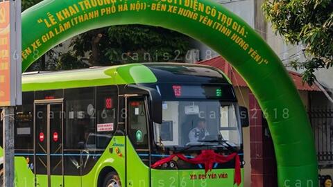 Lộ trình, giờ chạy tuyến xe buýt điện số 83 Hà Nội - Hưng Yên