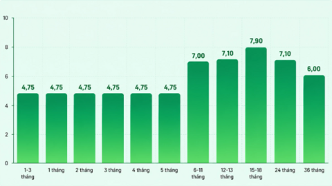 Lãi suất - tỷ giá hôm nay: VPBank nâng lãi suất lên 7,9%, USD tăng trở lại