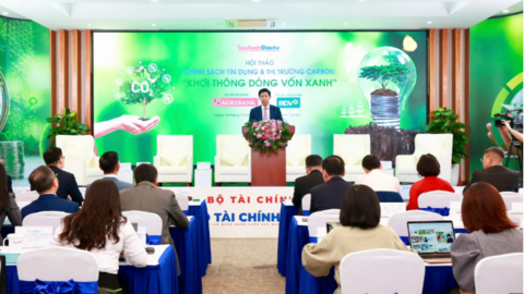 Kết nối tín dụng và thị trường carbon để khơi thông dòng vốn xanh