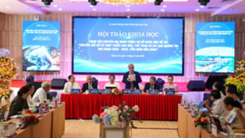 Quảng Trị hoàn thiện cơ sở khoa học cho Đề án chuyển đổi số văn hóa, du lịch