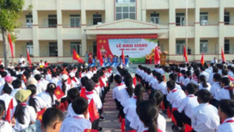Trường học miền biển Thanh Hóa đổi mới để nâng chất lượng