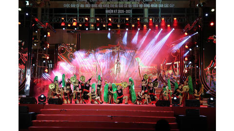 Đắk Lắk: Rực rỡ đêm nghệ thuật mừng thành công bầu cử