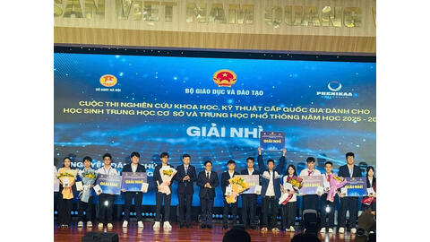 Học sinh Quảng Trị đạt 6 giải tại Cuộc thi nghiên cứu KHKT cấp quốc gia