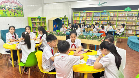 Lan tỏa thói quen đọc sách trong học sinh