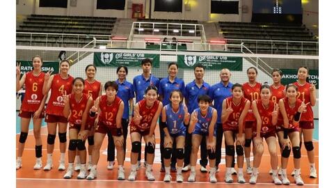Lịch thi đấu bóng chuyền nữ U18 châu Á 2026 hôm nay 3.7: Việt Nam vs Ấn Độ