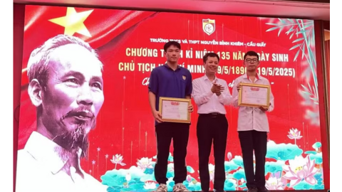Nam sinh Trường Nguyễn Bỉnh Khiêm trưởng thành từ những lần chưa chạm tới đích