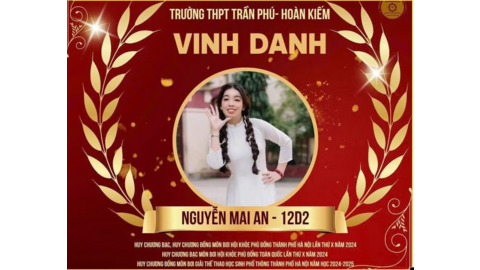 Nữ sinh giành nhiều huy chương bơi trở thành thủ khoa cấp trường khối C00