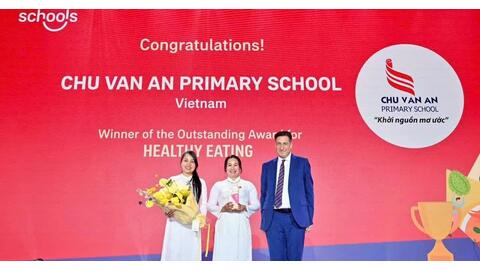 Dự án của Trường Tiểu Học Chu Văn An đoạt giải Nhất AIA Healthiest Schools