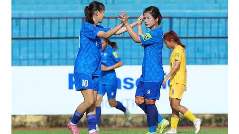 Phong Phú Hà Nam đại thắng Hà Nội II ở Giải bóng đá nữ vô địch quốc gia 2026