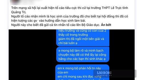 Giáo dục 24h: Xác định 9 thí sinh liên quan vụ tiêu cực thi tốt nghiệp THPT tại Quảng Trị