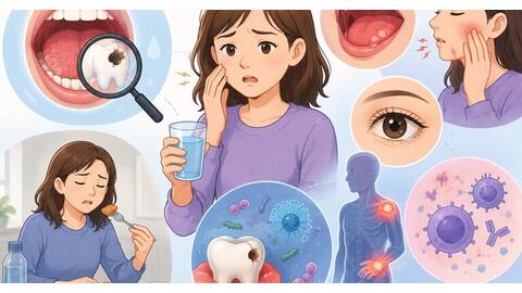 Khô miệng, sâu răng tái diễn có thể là dấu hiệu bệnh tự miễn
