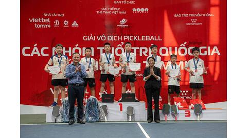 Giải Pickleball trẻ quốc gia khép lại, mở cơ hội vươn ra quốc tế