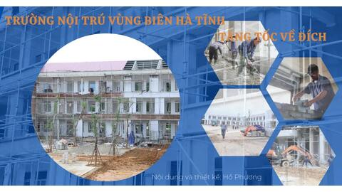 Trường nội trú vùng biên Hà Tĩnh tăng tốc về đích trước thềm năm học mới