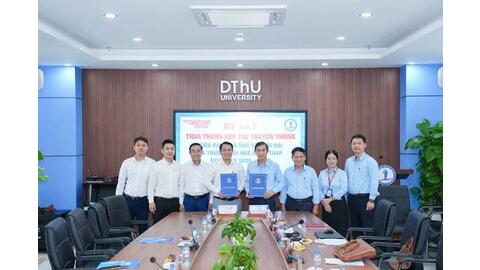 Báo GD&TĐ và Trường Đại học Đồng Tháp hợp tác toàn diện