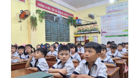 Hơn 721.000 trẻ em và học sinh An Giang đến trường trong năm học mới