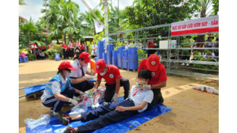 Kỳ 2: Đưa sơ cấp cứu vào trường học, hành trang sinh tồn từ những giờ thực hành