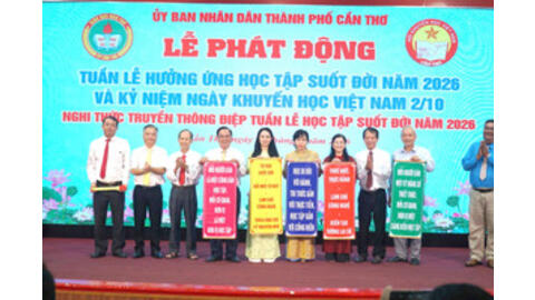 Khuyến học, khuyến tài, xây dựng xã hội học tập tại TP Cần Thơ có nhiều khởi sắc