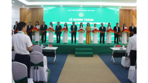 Học viện Nông nghiệp Việt Nam khánh thành 3 công trình ý nghĩa