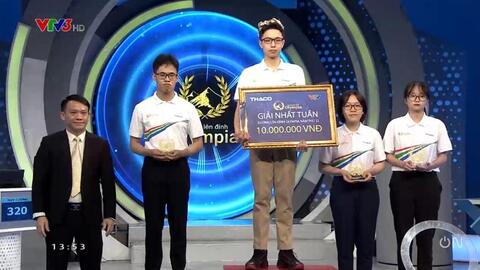 Lội ngược dòng ngoạn mục, nam sinh Hà Nội giành vòng nguyệt quế Olympia