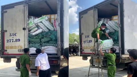 Phát hiện hơn 2 tấn nội tạng không rõ nguồn gốc đang mang đi tiêu thụ