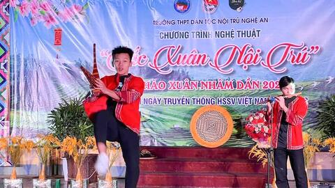 Trường nội trú giúp học sinh gìn giữ bản sắc văn hóa dân tộc