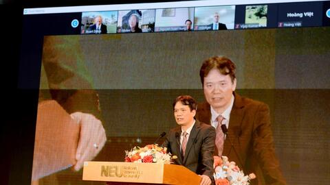 NEU khai giảng chương trình liên kết đào tạo Cử nhân kinh doanh khóa đầu tiên với ĐH Waikato