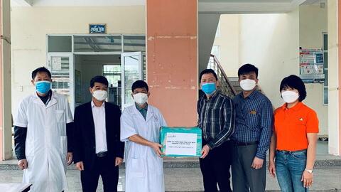 Masan High-Tech Materials trao tặng 1.000 bộ kit test Covid-19