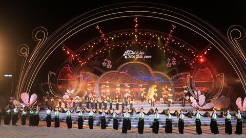 Điện Biên chính thức khai hội Hoa Ban