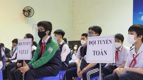 Quận Ba Đình (Hà Nội) gặp mặt động viên các đội tuyển tham dự kỳ thi Học sinh giỏi cấp thành phố