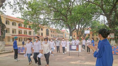 Đề tham khảo môn Toán: 90% là các dạng bài quen thuộc