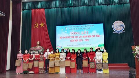 Quảng Trị: Gần 200 giáo viên mầm non đạt danh hiệu giáo viên dạy giỏi cấp tỉnh