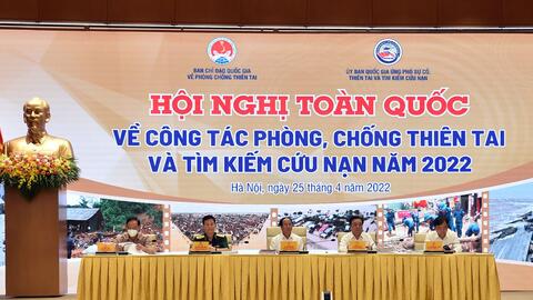 6 nhóm nhiệm vụ phòng, chống thiên tai trong năm 2022