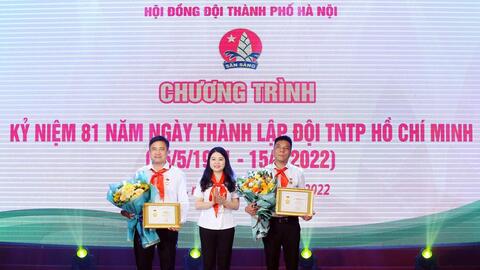 Hội đồng Đội Thành phố Hà Nội kỷ niệm 81 năm ngày thành lập Đội Thiếu niên tiền phong Hồ Chí Minh