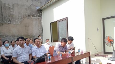 Hà Tĩnh: Bàn giao nhà Nhân ái cho đôi vợ chồng già có hoàn cảnh éo le