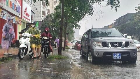 Dự báo thời tiết ngày 31/5: Bắc Bộ, Tây Nguyên và Nam Bộ có mưa to đến rất to