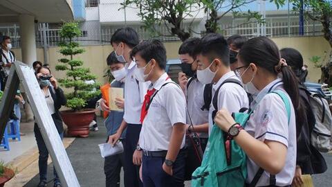 TP.HCM công bố điểm thi vào lớp 10